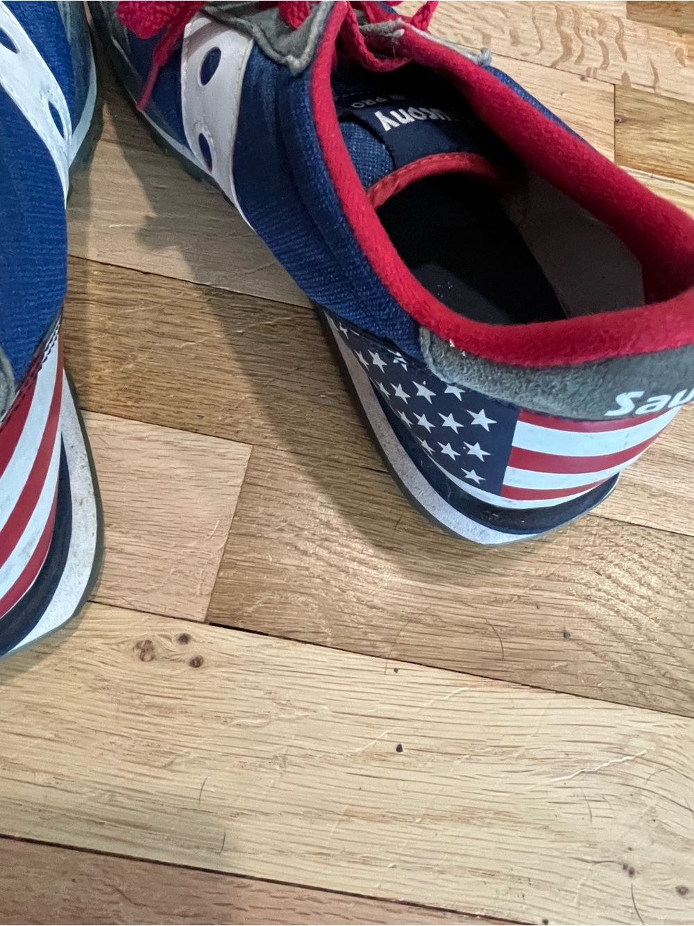 Saucony Jazz LowPro Sneakers “Stars & Stripes” Edition - Picture 10 of 13
